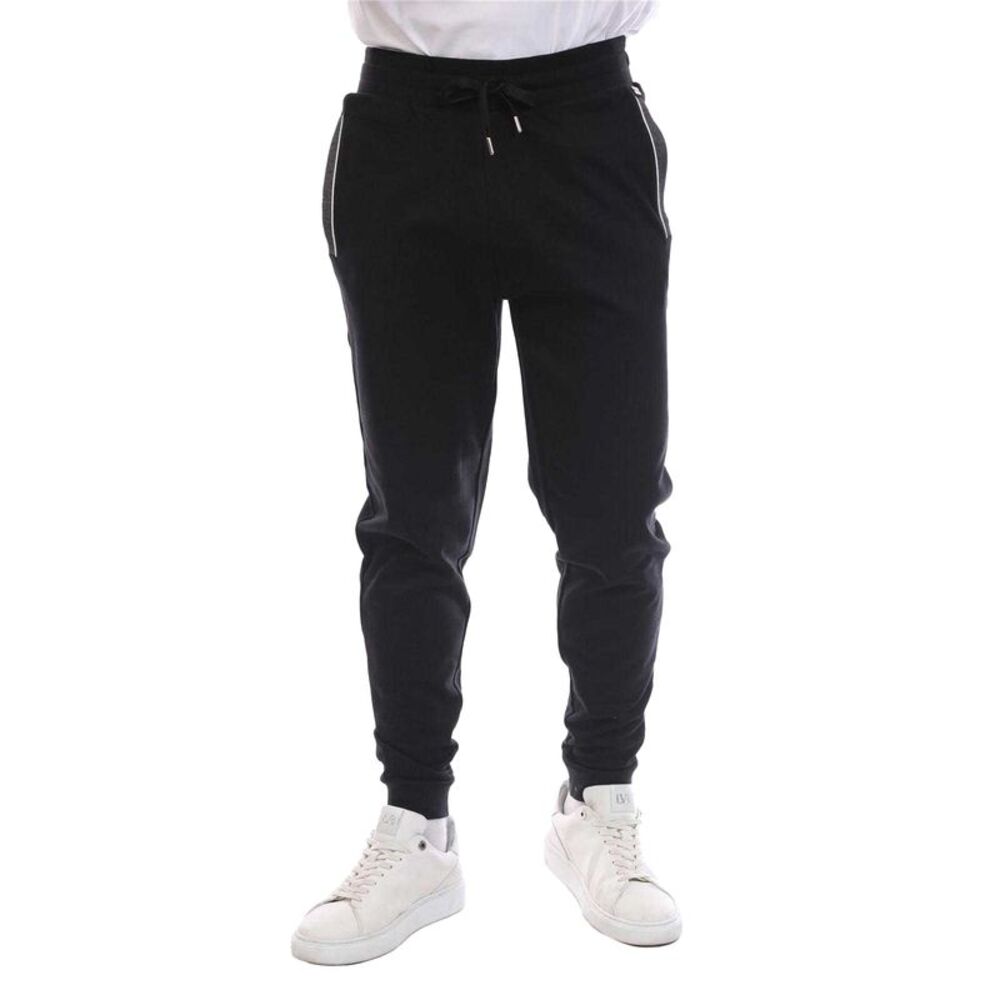 Boss Mens Logo Tracksuit Bottoms / Black